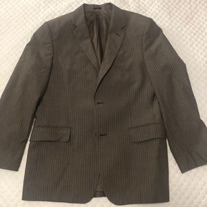 Brown pin stripe Express blazer